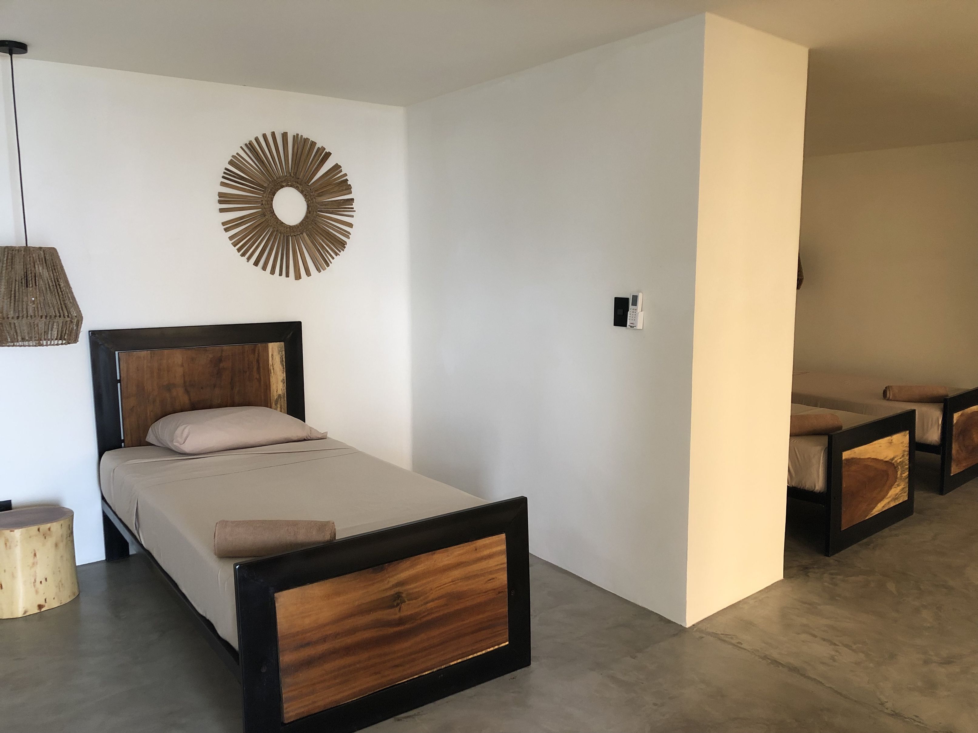 Chambre Triple - A partager ou privée - Séjour surf et Yoga à El Sunzal, Le Salvador