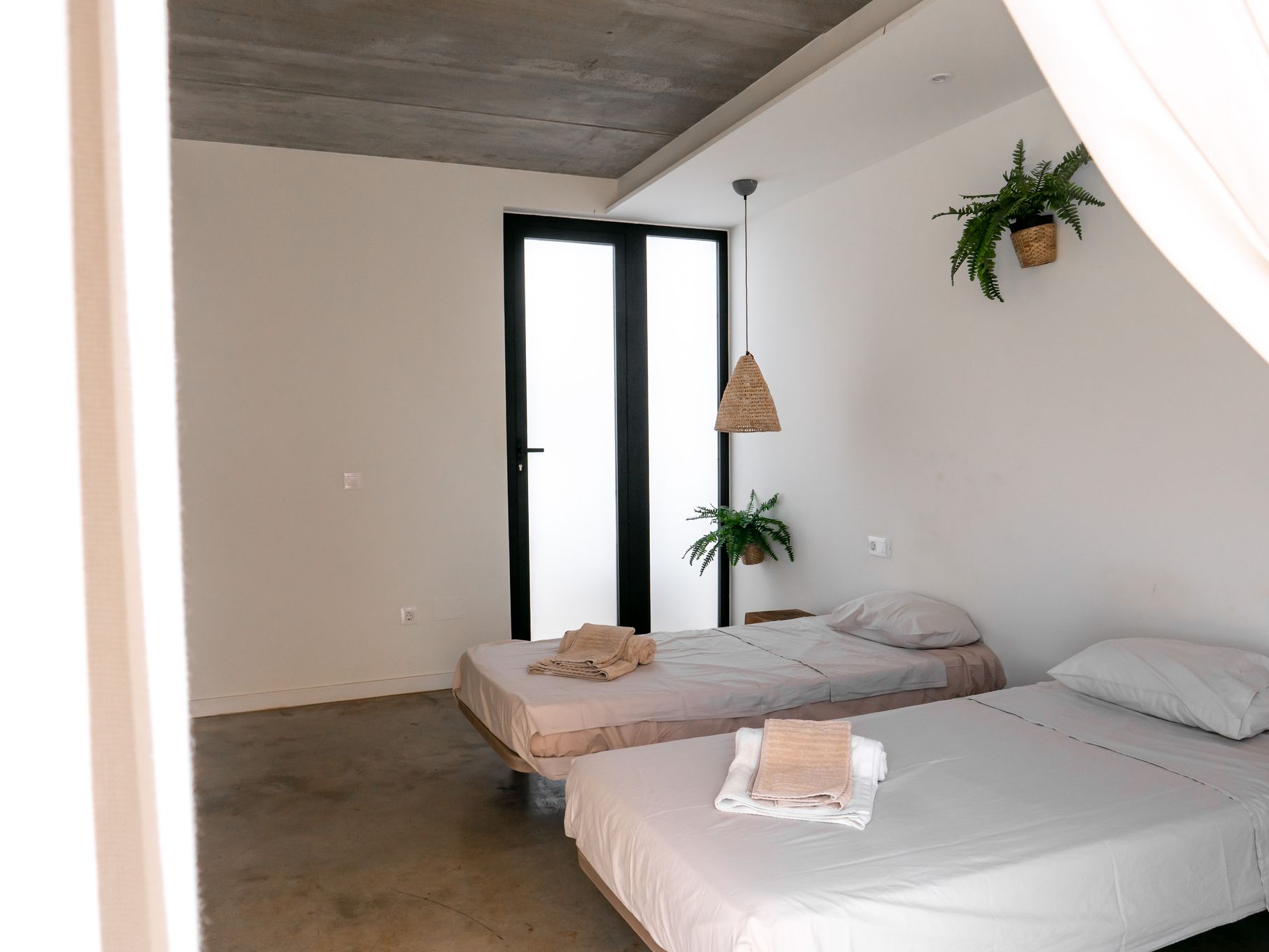 Chambre Twin, Triple ou Quad - A partager - SURF ET YOGA A FUERTEVENTURA, LES CANARIES