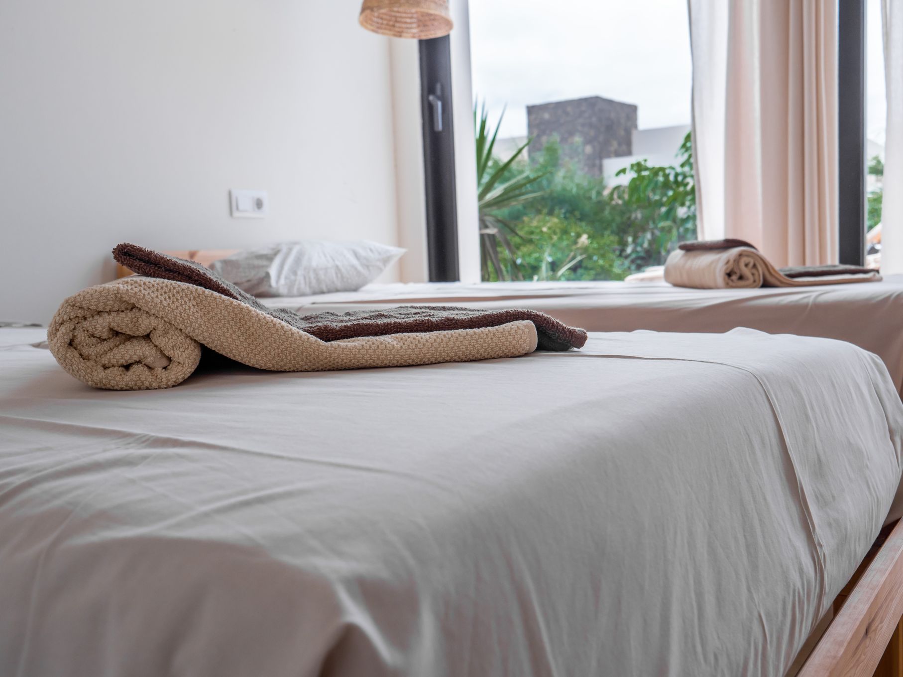 Chambre Twin, Triple ou Quad - A partager - SURF ET YOGA A FUERTEVENTURA, LES CANARIES