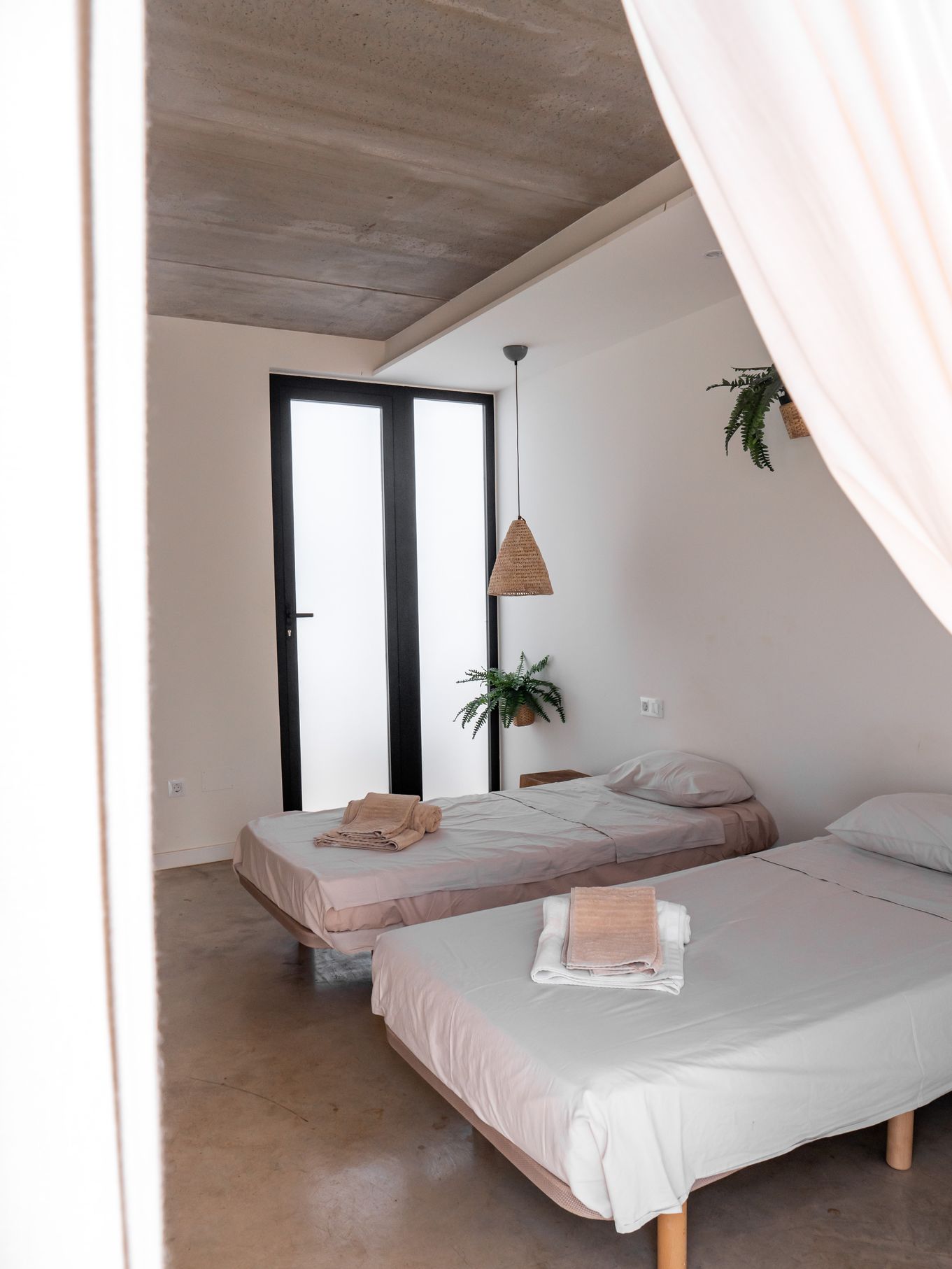 Chambre Twin, Triple ou Quad - A partager - SURF ET YOGA A FUERTEVENTURA, LES CANARIES