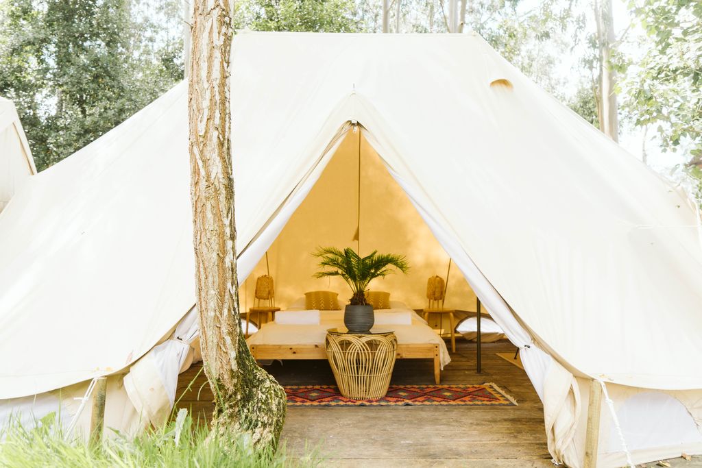 Tente Glamping privée - Surf camp nature en Cantabrie - 7 / 14 nuits Tente Glamping privée - Surf camp nature en Cantabrie - 7 / 14 nuits