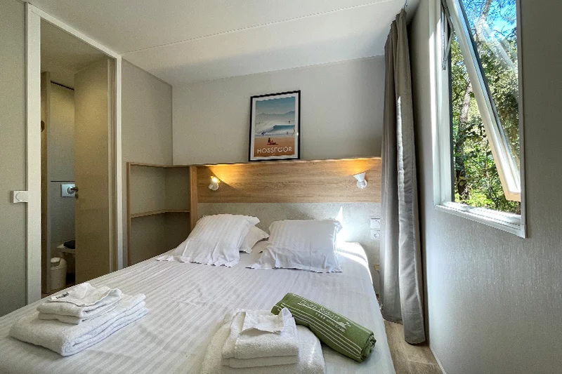 Chalet Vista - Séjour glisse et nature - éco-camping familial dans Les Landes