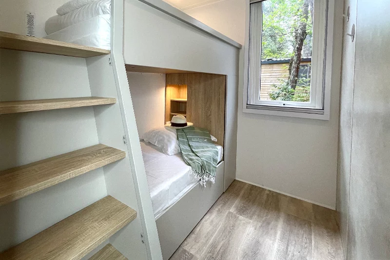 Chalet Vista - Séjour glisse et nature - éco-camping familial dans Les Landes