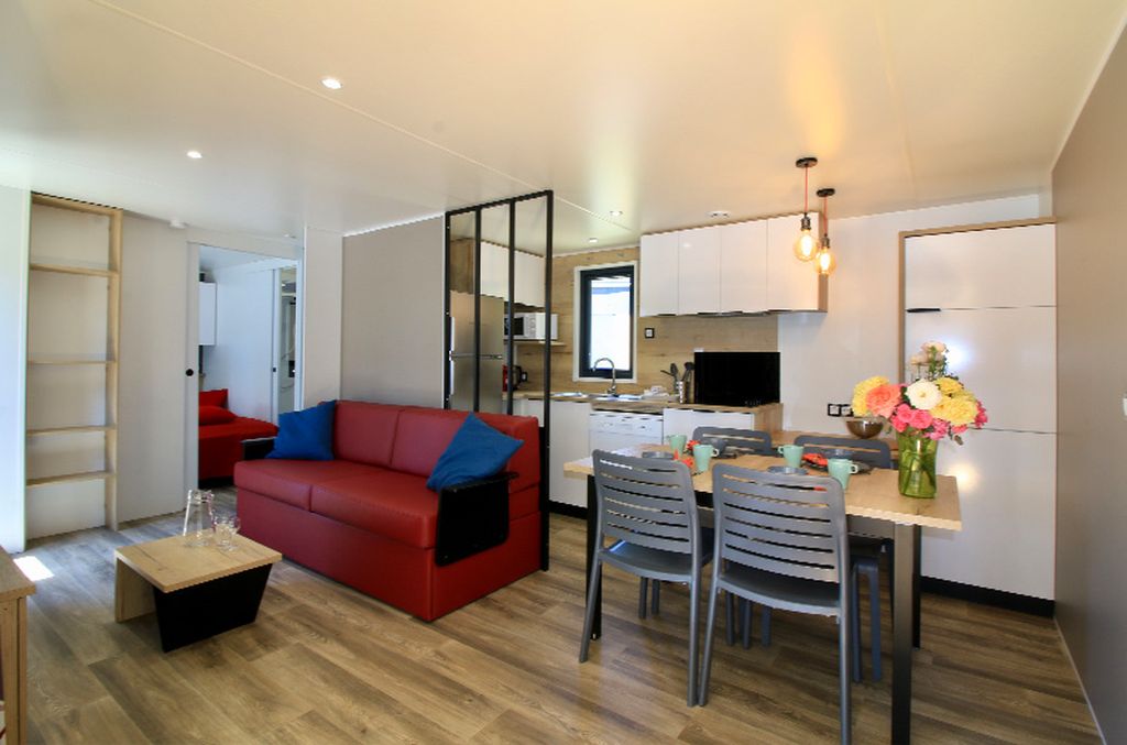 Chalet Cocoon - Séjour glisse et nature - éco-camping familial dans Les Landes