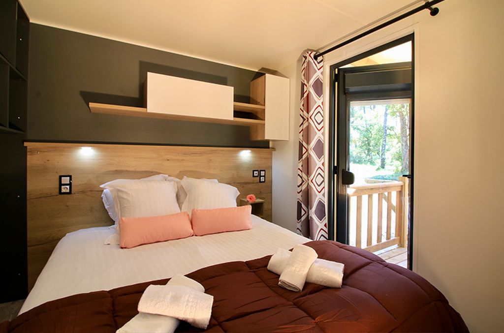 Chalet Cocoon - Séjour glisse et nature - éco-camping familial dans Les Landes