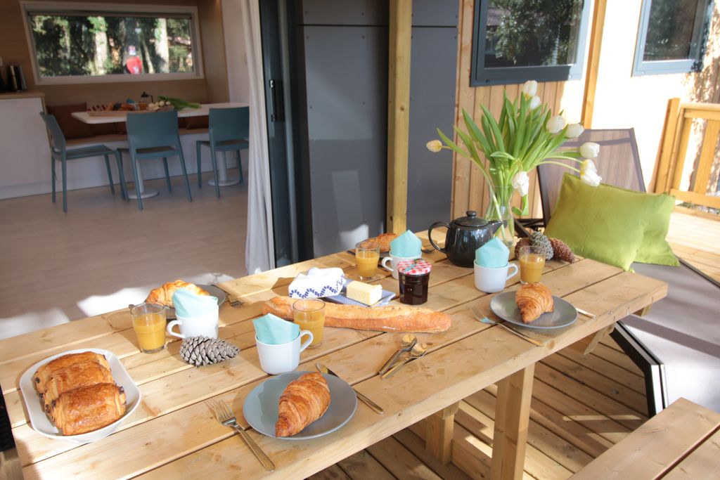 Chalet Taos - Séjour glisse et nature - éco-camping familial dans Les Landes