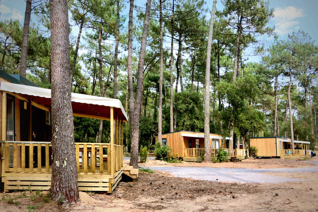 Chalet Taos - Séjour glisse et nature - éco-camping familial dans Les Landes