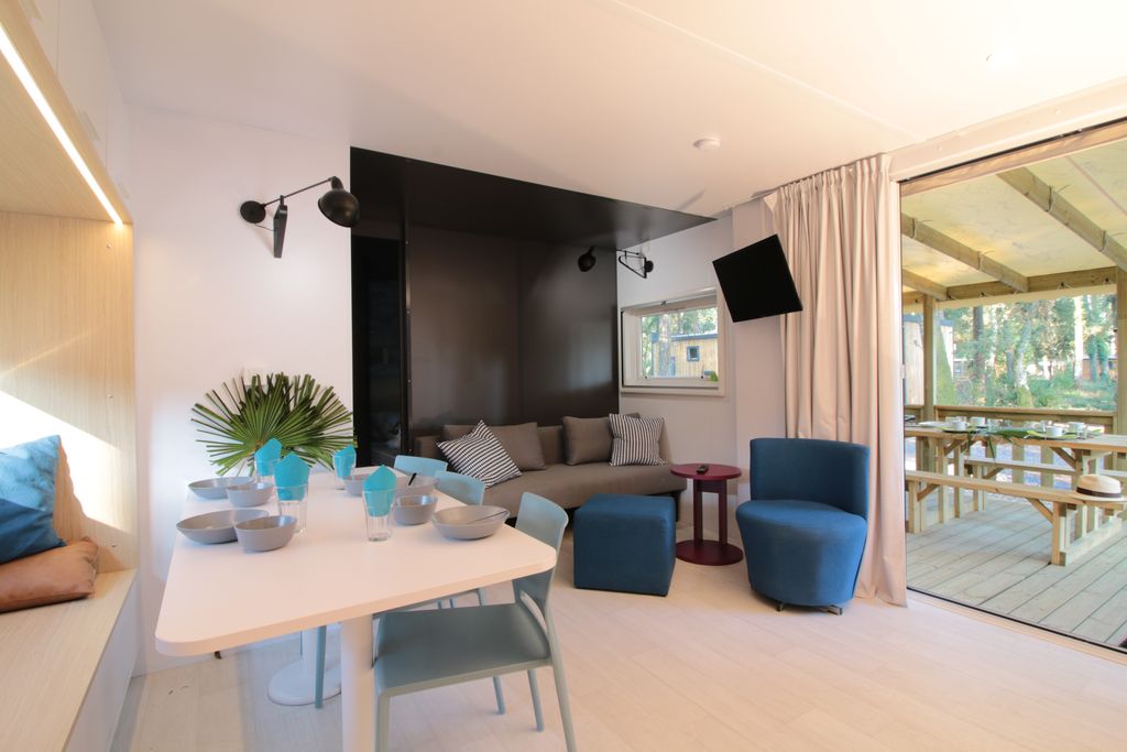 Chalet Taos - Séjour glisse et nature - éco-camping familial dans Les Landes