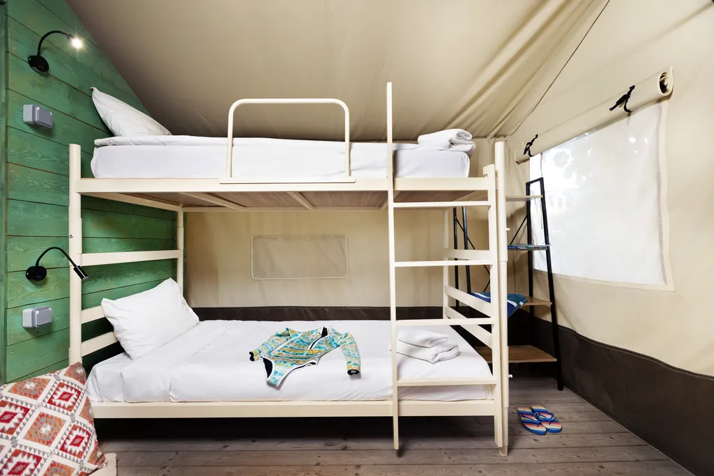 Medium Plus Safari Tent - Séjour Kite, Windsurf et Wingfoil sur l'île de Lemnos, Grèce