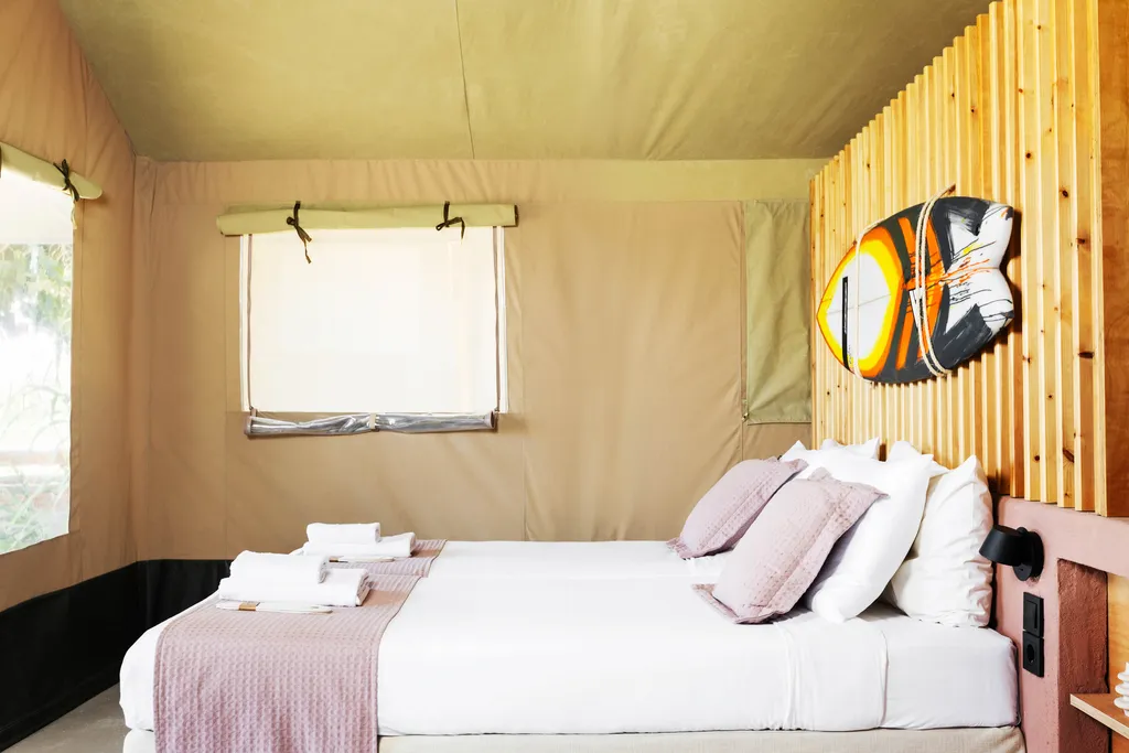 XL Luxury Safari Tent - Séjour Kite, Windsurf et Wingfoil sur l'île de Lemnos, Grèce