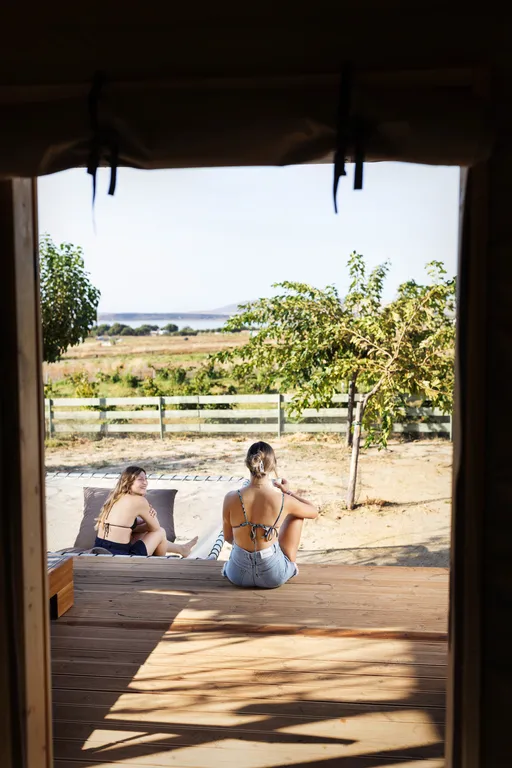 XL Luxury Safari Tent - Séjour Kite, Windsurf et Wingfoil sur l'île de Lemnos, Grèce