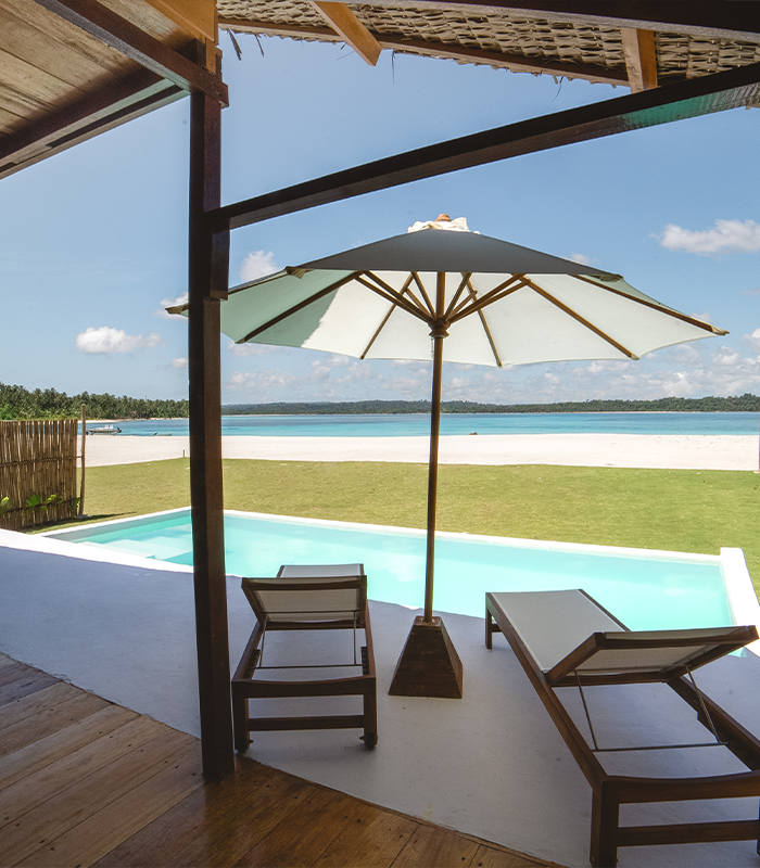 Villa 5 personnes - Séjour surf et bien-être d'exception dans les îles Mentawai, Sumatra Villa 5 personnes - Séjour surf et bien-être d'exception dans les îles Mentawai, Sumatra