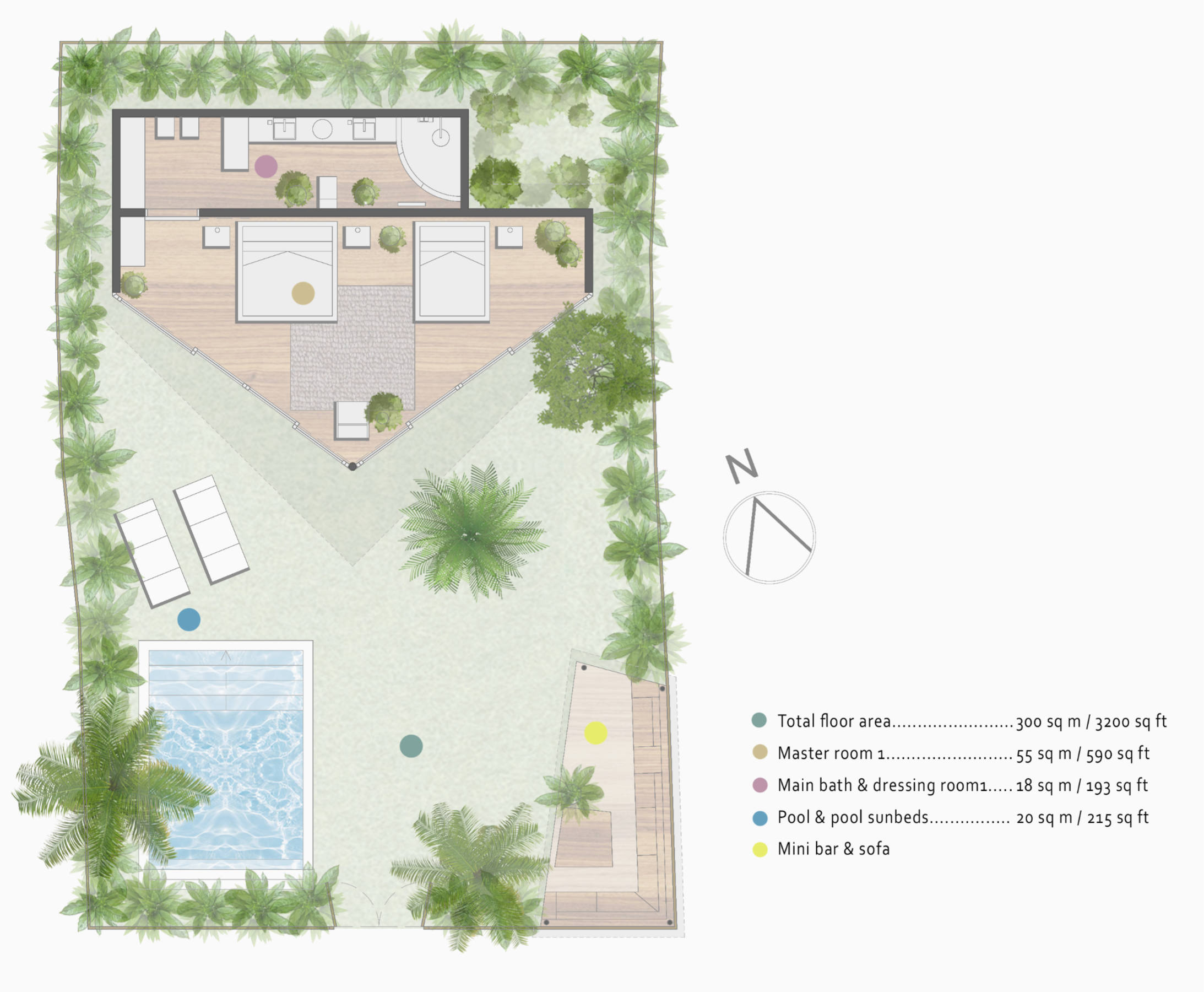 Villa 3 personnes - Séjour surf et bien-être d'exception dans les îles Mentawai, Sumatra Villa 3 personnes - Séjour surf et bien-être d'exception dans les îles Mentawai, Sumatra