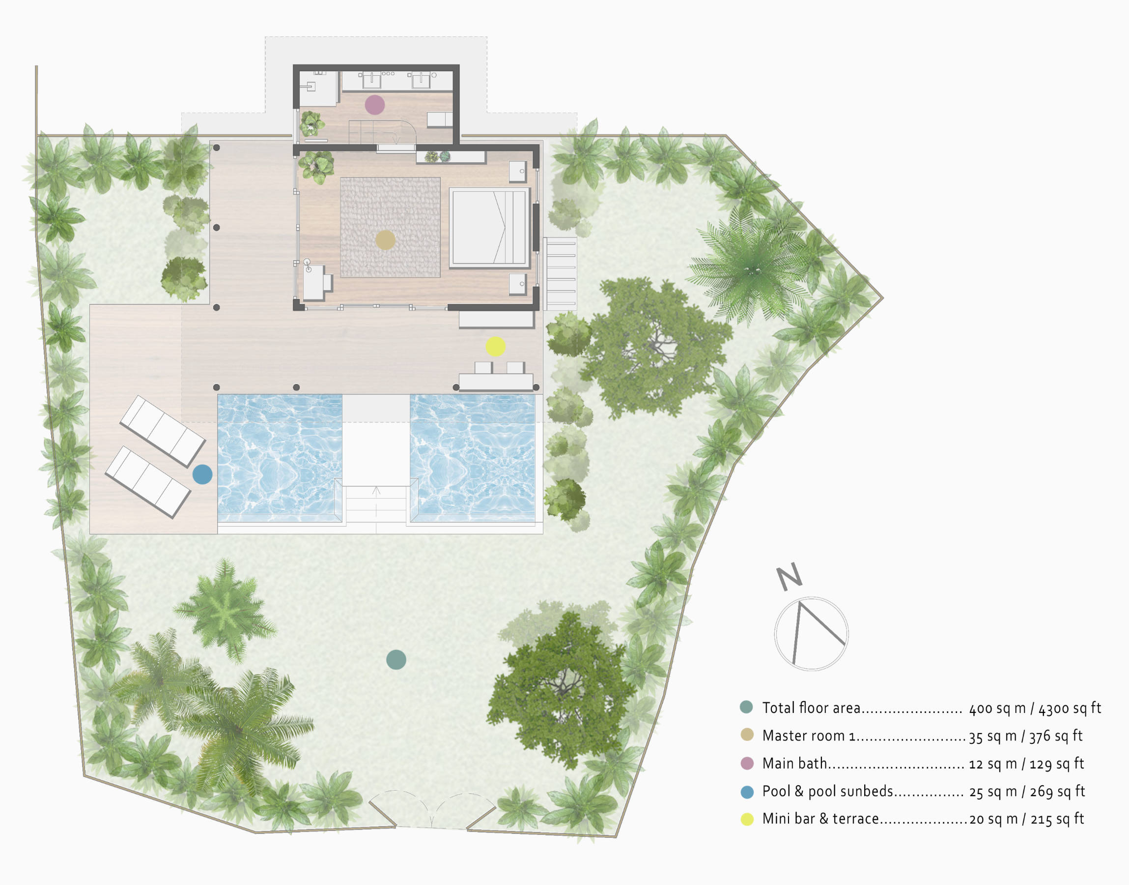 Villa 2 personnes - Séjour surf et bien-être d'exception dans les îles Mentawai, Sumatra Villa 2 personnes - Séjour surf et bien-être d'exception dans les îles Mentawai, Sumatra