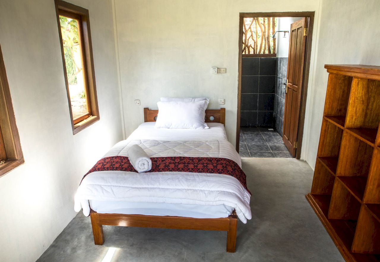 Chambre Single - Surf guiding et Yoga sur l'île de Simeulue, Sumatra