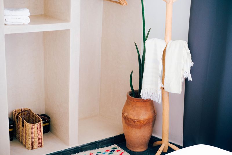 Chambre double vue jardin ou vue mer - Surf camp Maroc - Boutique Hôtel authentique Chambre double vue jardin ou vue mer - Surf camp Maroc - Boutique Hôtel authentique