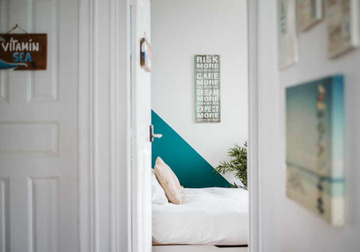 Chambre double - Retraite surf et yoga à Cascais - 3 / 7 nuits