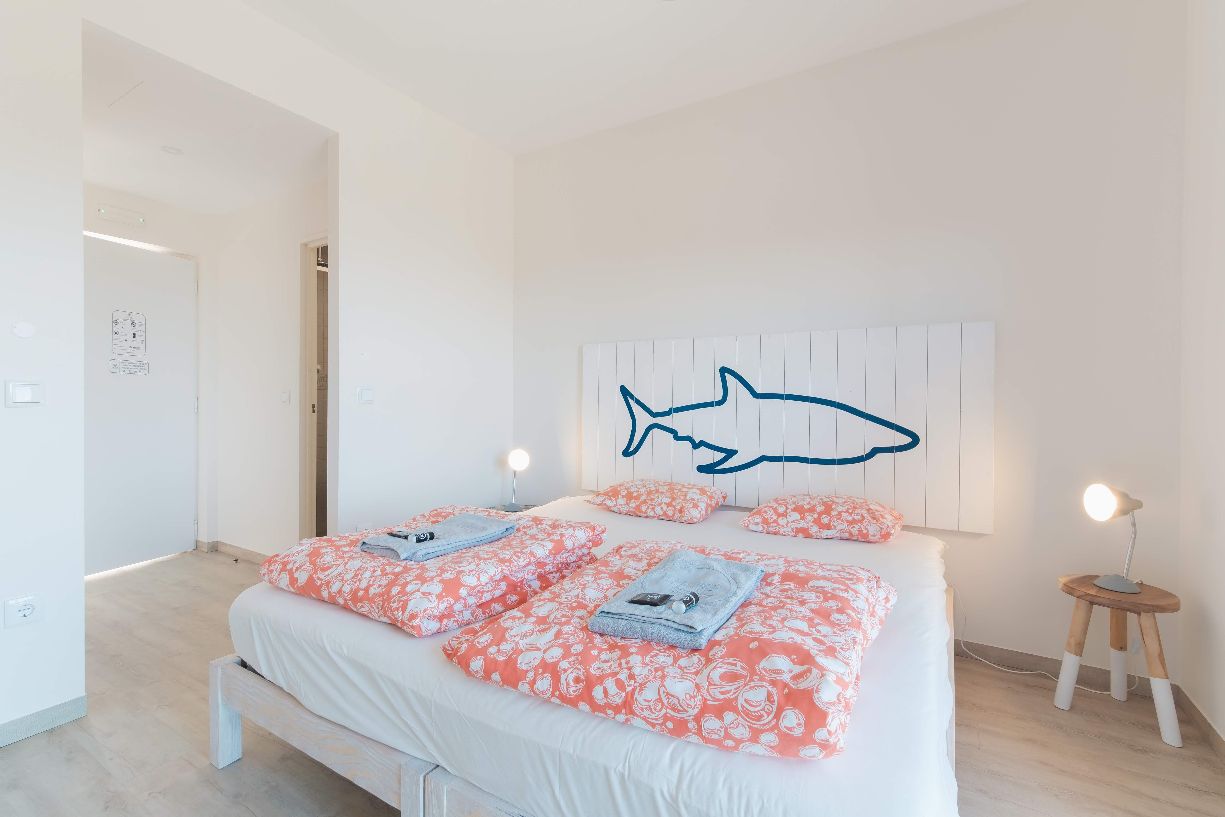 Chambre familiale - Surf Hostel à Ericeira