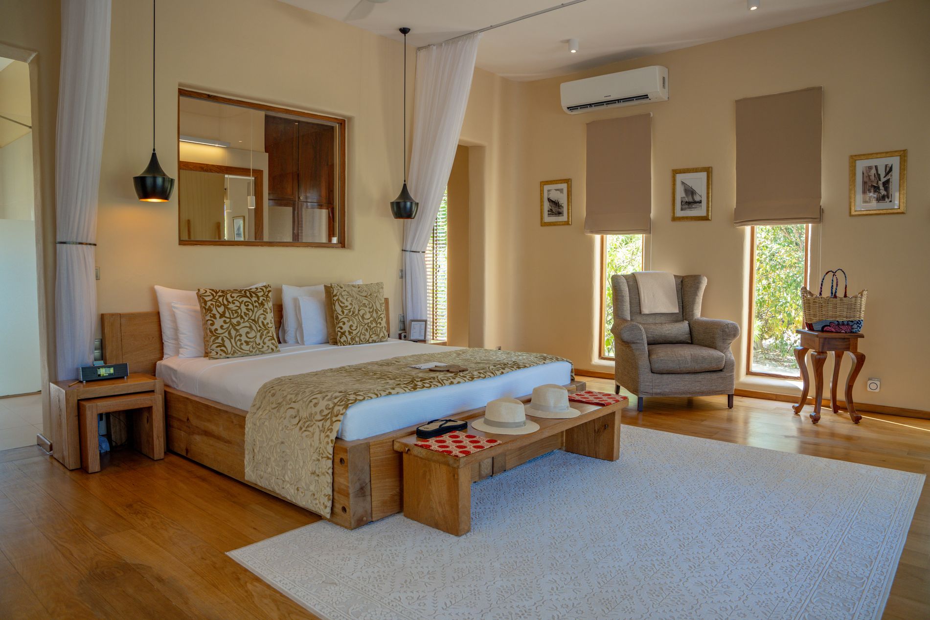 Villa 2 chambres - Côté jardin - Séjour Kite d'exception à Zanzibar Villa 2 chambres - Côté jardin - Séjour Kite d'exception à Zanzibar