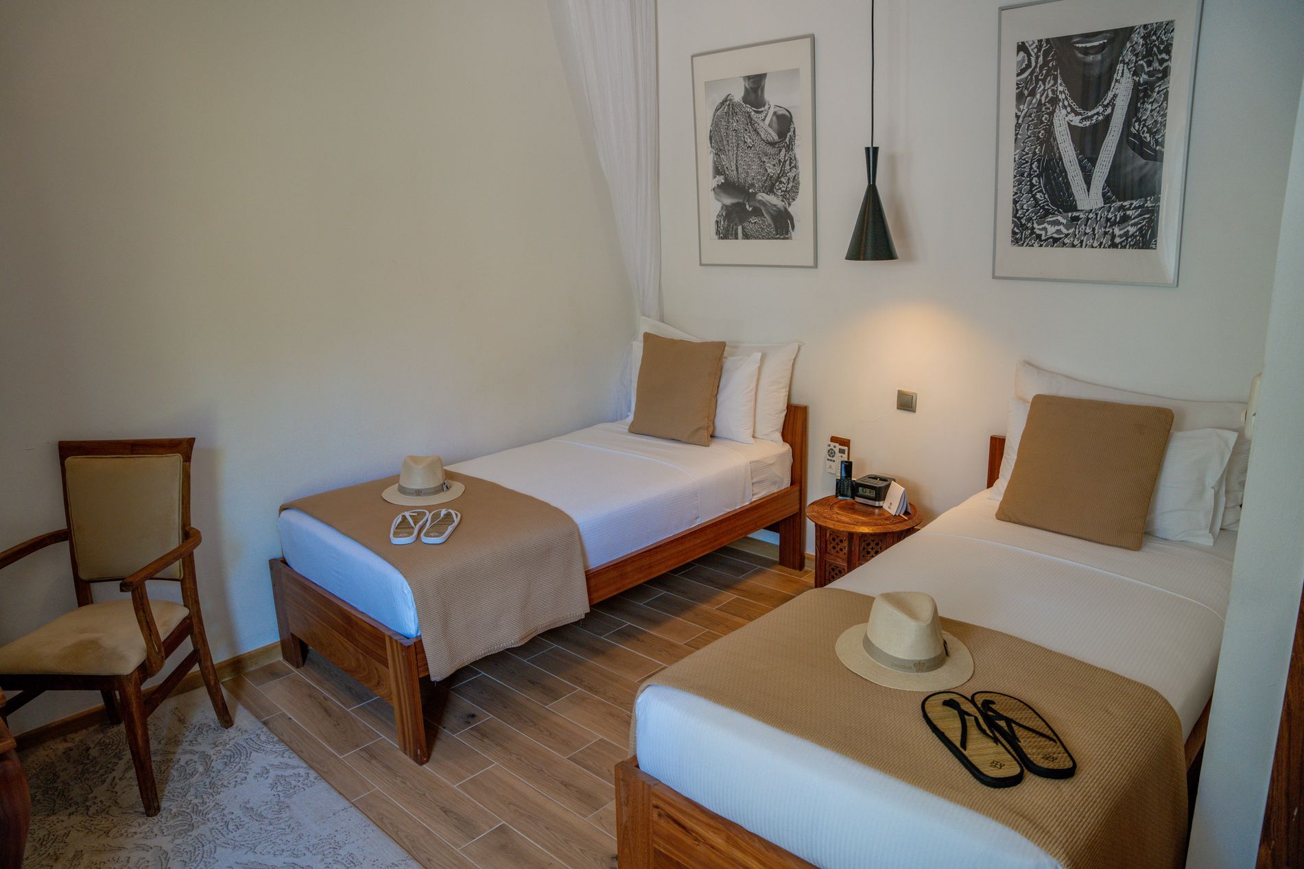 Chambre quadruple - Séjour Kite d'exception à Zanzibar Chambre quadruple - Séjour Kite d'exception à Zanzibar